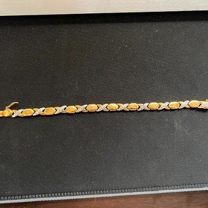 DBJ Dee Berkley X & O's Vermeil 925 Sterling